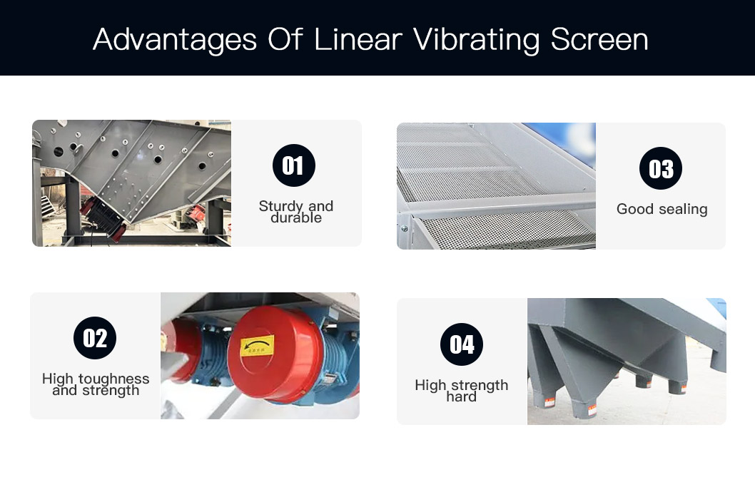 Advantage Of Linear Vibrating Screen