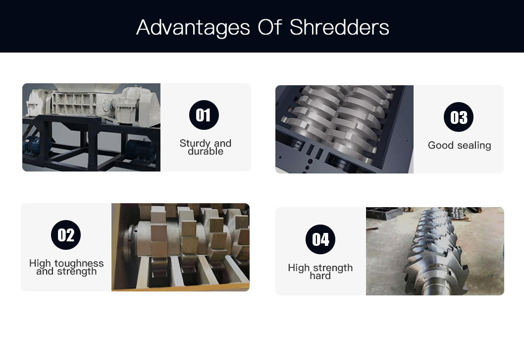 Advantages of double shaft shredder machine