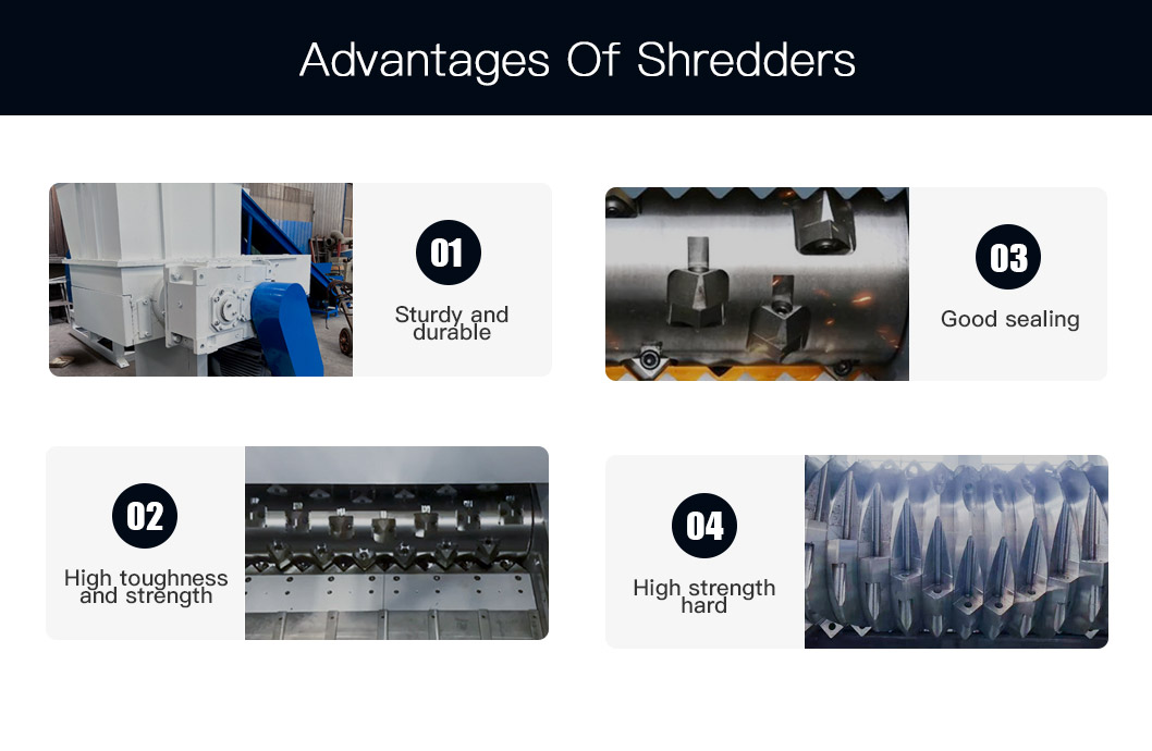 Advantages of single shaft shredder machine