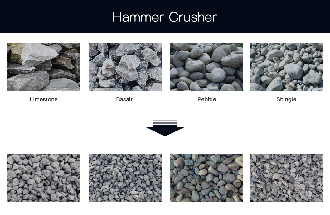 Hammer Crusher Crushing Materials