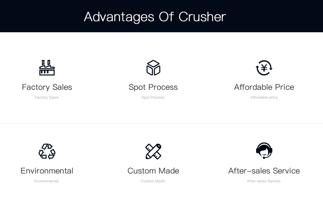 Jaw Crusher Advantage