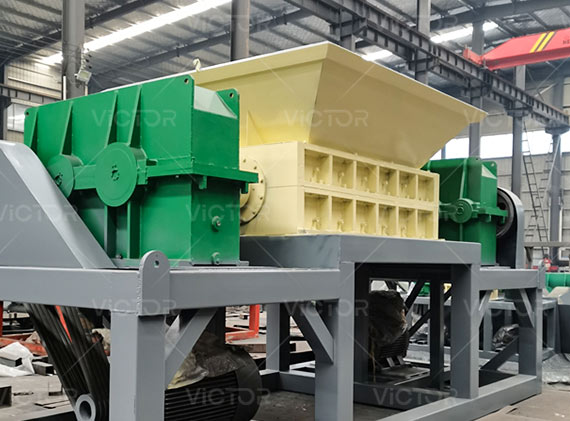 Double Shaft Shredder Blade Features