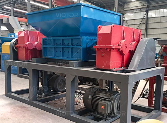 Internal Structure Of Double Shaft Shredder