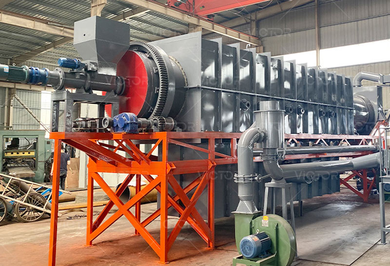 Sludge Continuous Carbonisation Furnace Process