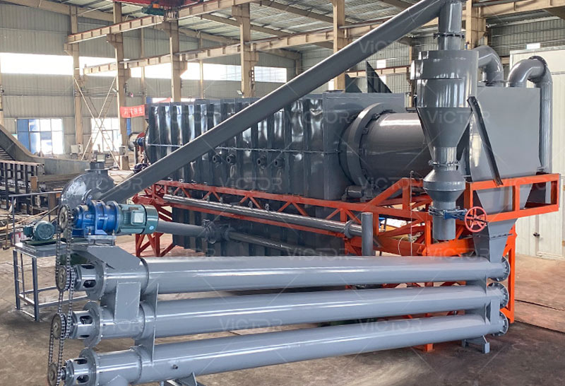 High Temperature Coconut Shell Carbonisation Furnace