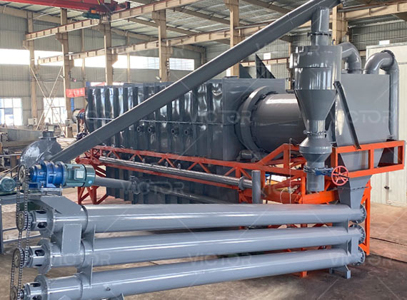 High Temperature Coconut Shell Carbonisation Furnace