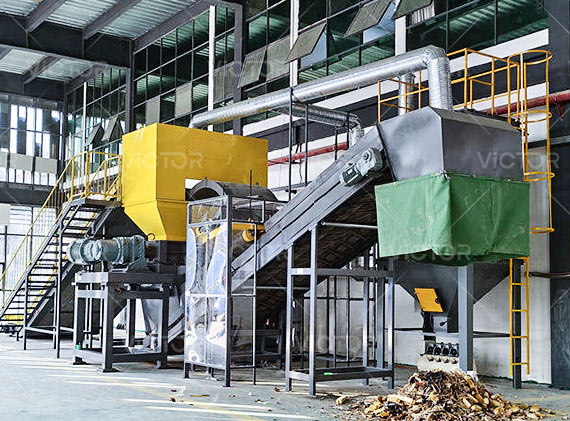 Waste Tyre Recycling Machine