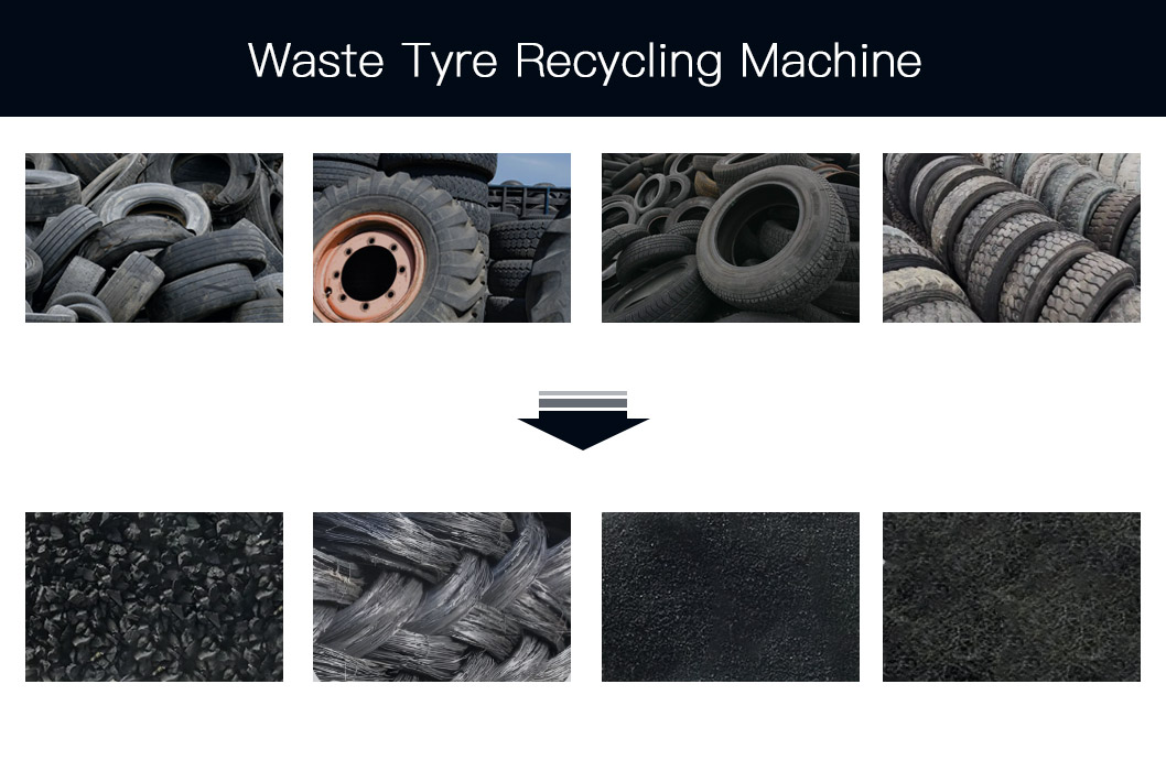 Waste Tyre Recycling Machine