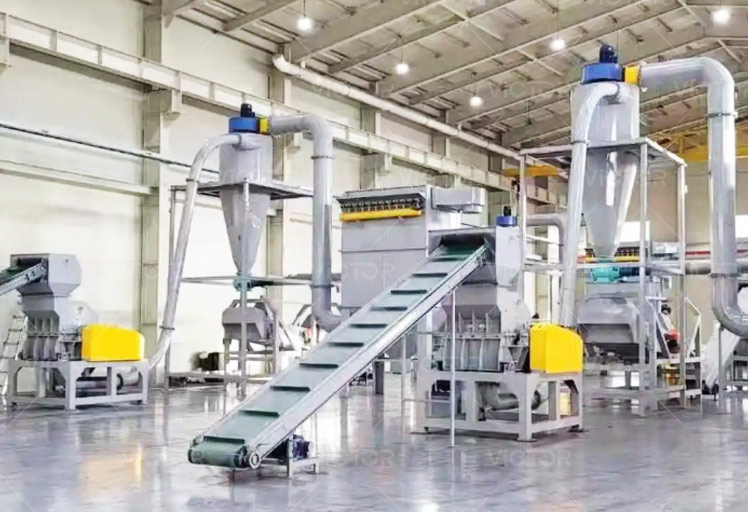 lithium battery recycling machine