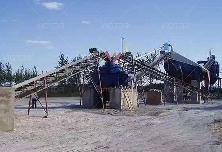 River Pebble Stone Crushing Plant