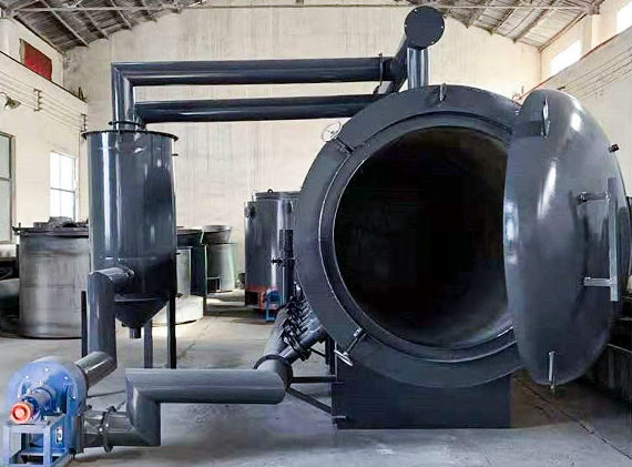 Horizontal Carbonisation Furnace